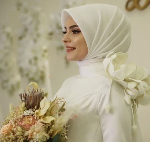 نوع حجاب برای لباس عقد محضری